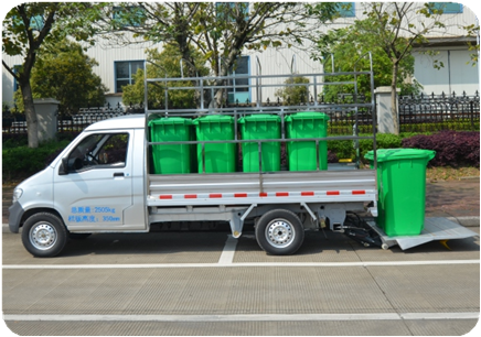 电动桶装垃圾车